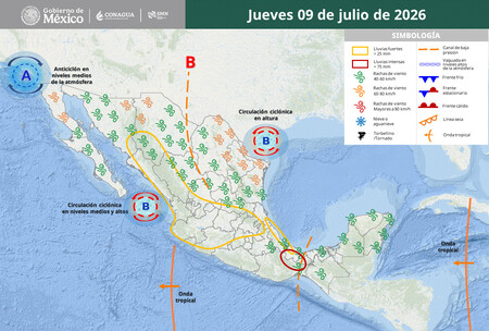 Mapas 09 Julio 2026