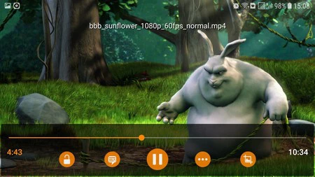 Android 上の VLC プレーヤー