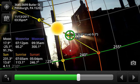 Planifica tu sesión fotográfica con Sun Surveyor y cuenta con el Sol como aliado