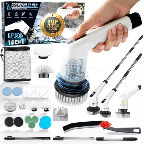 |FRENZA® Super Pack Cepillo electrico Limpieza hogar 