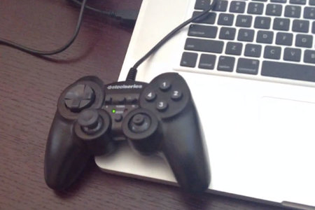 Usando un gamepad para ordenar fotografías de un evento