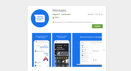 Mensajes de Android ahora se llama Mensajes, a secas