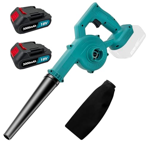 Soplador de hojas profesional con 2 baterías