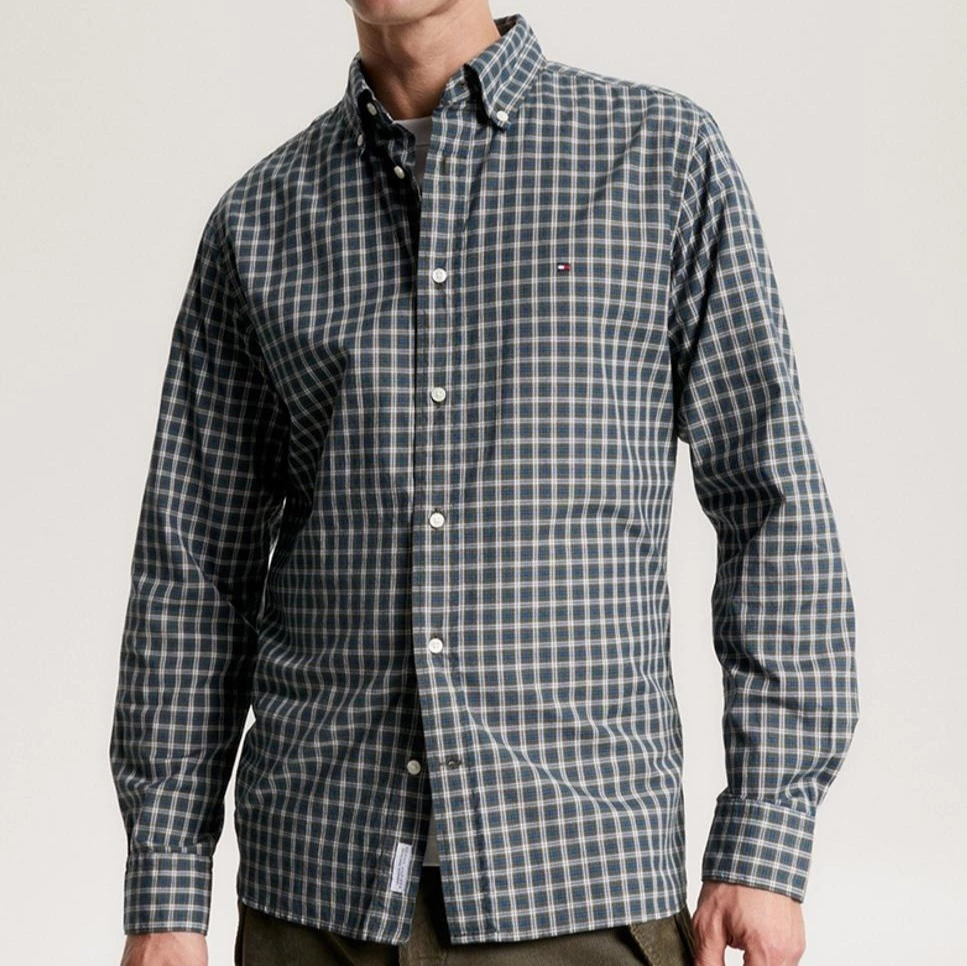 Camisa de hombre de cuadros regular fit
