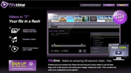 Flixtime, crea vídeos con tus fotos de forma fácil y rápida