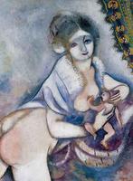 "La maternidad", de Chagall