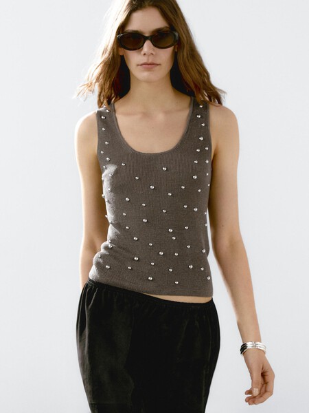 Top tachuelas Massimo Dutti