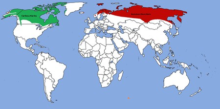 Rangifer Tarandus Map