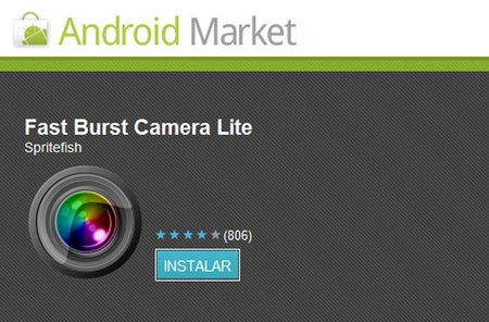 Fast Burst Camera añade ráfaga a la cámara de tu Android