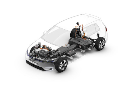 Volkswagen e-Golf esquema arquitectura