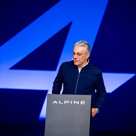 Luca de Meo Alpine event