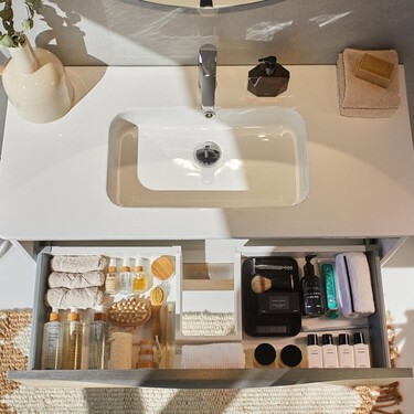 Cómo elegir el mueble del lavabo perfecto incluso en baños pequeños