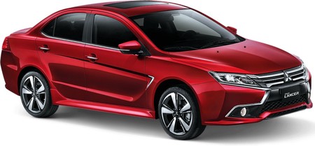 Este es el "nuevo" Mitsubishi Grand Lancer, aunque sólo para China y Taiwán