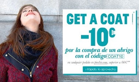 Cómprate un abrigo en Pimkie y paga 10 euros menos