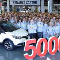 El Renault Captur medio millón se ha fabricado en Valladolid