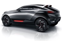 Concept Peugeot Quartz, un crossover con piedra de basalto que se abre camino hacia París