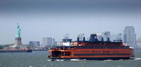 En ferry de Manhattan a Staten Island