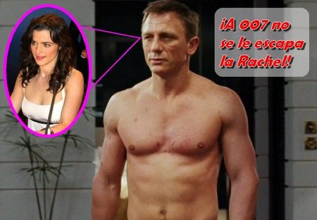 007 conquista a Rachel Weisz en la vida real