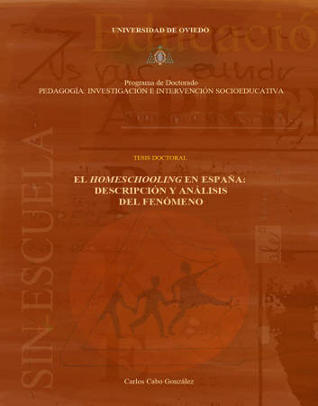 La primera tesis doctoral sobre homeschooling en España