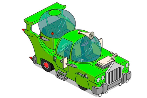 ¿Qué elementos del coche de Homer Simpson se hicieron realidad?