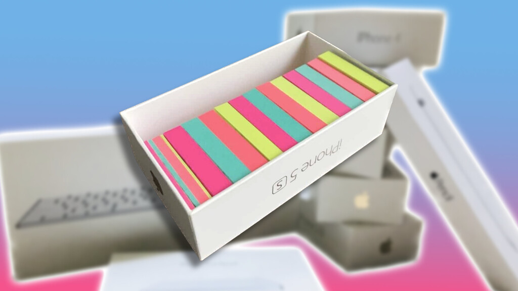 La pesadilla de Marie Kondo: hay gente organizando su vida con cajas de iPhones. Y el resultado queda genial La pesadilla de Marie Kondo: hay gente organizando su vida con cajas de iPhones. Y el resultado queda genial