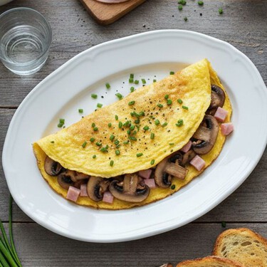 Omelette de champiñones en menos de 10 minutos: Prepara un almuerzo otoñal con solo 5 ingredientes y sin carbohidratos