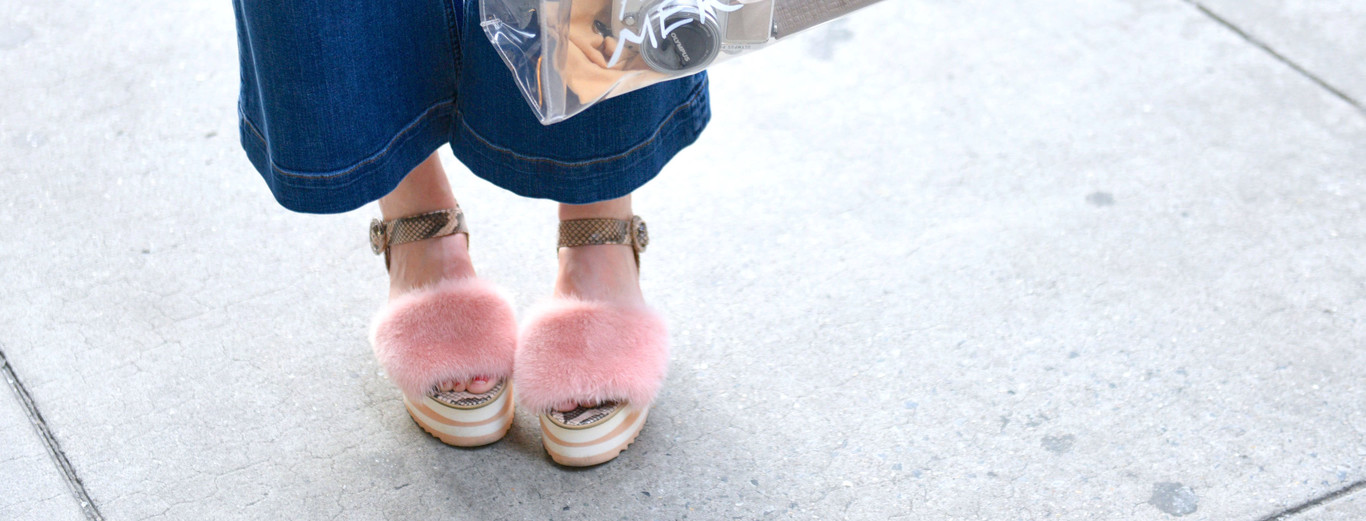 chanclas puma peluche