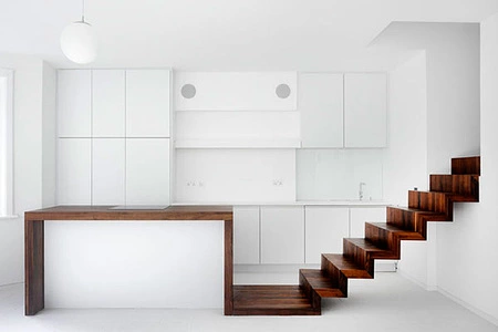 Unificando espacios gracias al buen uso de la madera