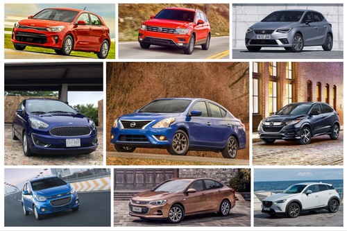 Los 356 autos más vendidos de México durante 2018 (sí, la lista completa)