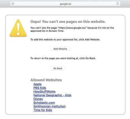 ページは許可されていません