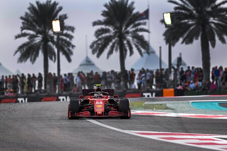 Sainz Abu Dabi F1 2021