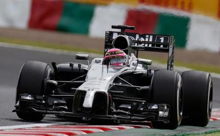Jenson Button pesca un quinto puesto en Suzuka