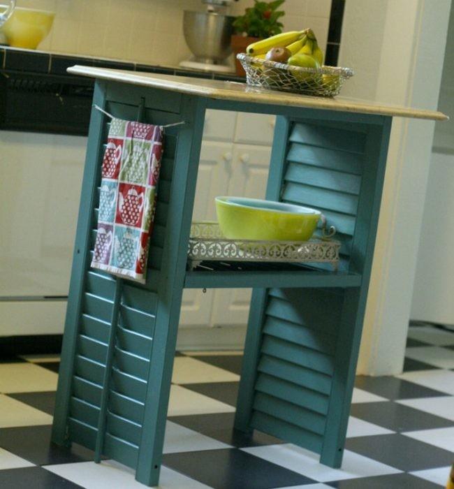 Ideas low cost para disponer de una isla de cocina Cocina de isla creativo Metal