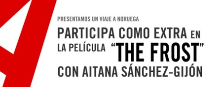 Viaje y participación como extra en la película The Frost