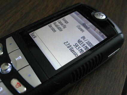Posible hack para evitar la limitación de 100 canciones en los Motorola con iTunes