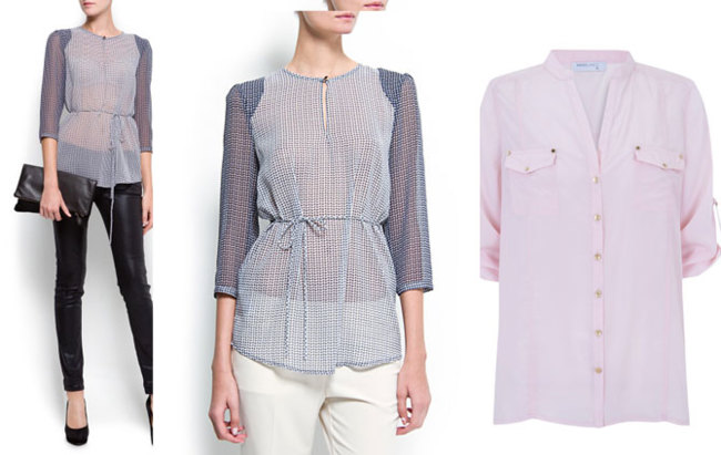Rebajas 2013: blusitas que me sirven para lucir en primavera