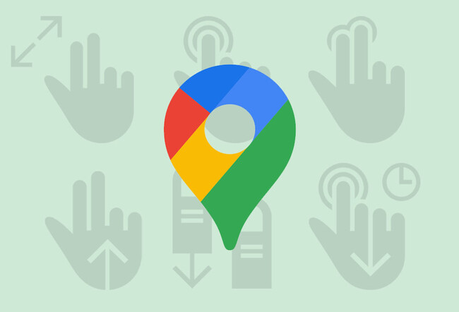 Gestos Google Maps Android