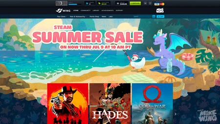 Steam Simulador