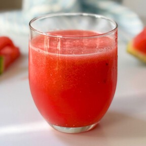 Agua de sandía, la receta de la bebida más refrescante para tomar todos los días