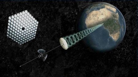 Capturar energía solar desde el espacio