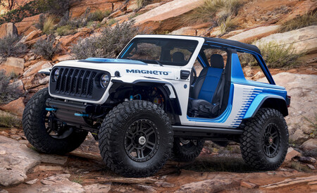 Jeep Wrangler Magneto 2.0, es la versión súper dotada del eléctrico que ahora llega a los ¡616 hp!