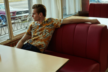 Estética cinematográfica y un dejo de los cincuenta en el nuevo lookbook de Mango Man