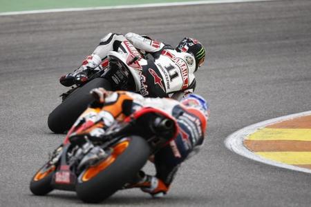 Ben Spies y Casey Stoner - Cheste 2011