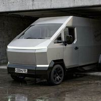 Mientras Tesla sigue sin vender la Cybertruck, en Rusia se han atrevido a copiarla en versión furgoneta eléctrica. Y promete hasta 100 años de garantía