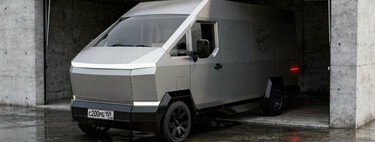 Mientras Tesla sigue sin vender la Cybertruck, en Rusia se han atrevido a copiarla en versión furgoneta eléctrica. Y promete hasta 100 años de garantía