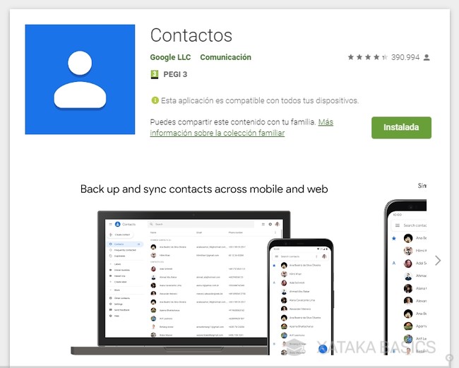 Cómo pasar tus contactos de un móvil Android a otro Android
