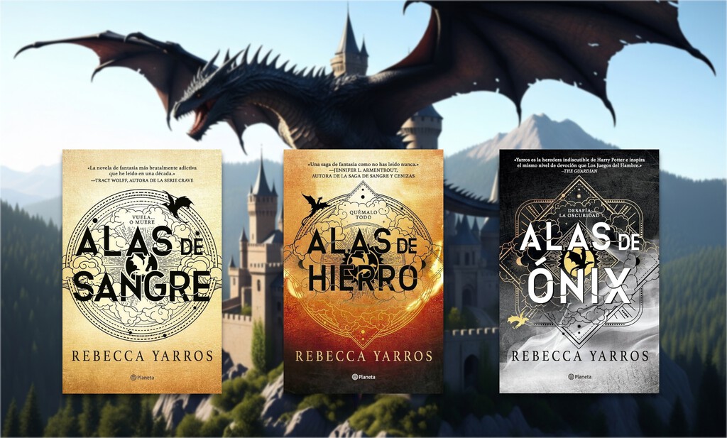 ¿Quieres empezar a leer romantasy y no sabes por dónde tirar? Prueba con esta saga de fantasía con dragones ¿Quieres empezar a leer romantasy y no sabes por dónde tirar? Prueba con esta saga de fantasía con dragones