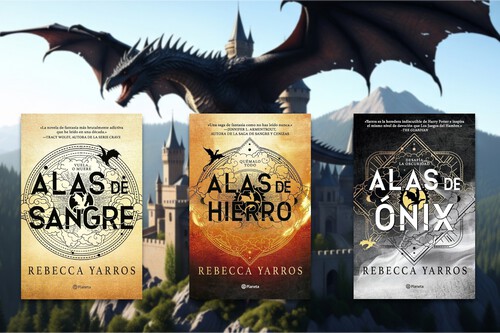 ¿Quieres empezar a leer romantasy y no sabes por dónde tirar? Prueba con esta saga de fantasía con dragones