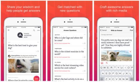 Yahoo quiere que te acuerdes de Yahoo Respuestas en iOS con su nueva aplicación oficial