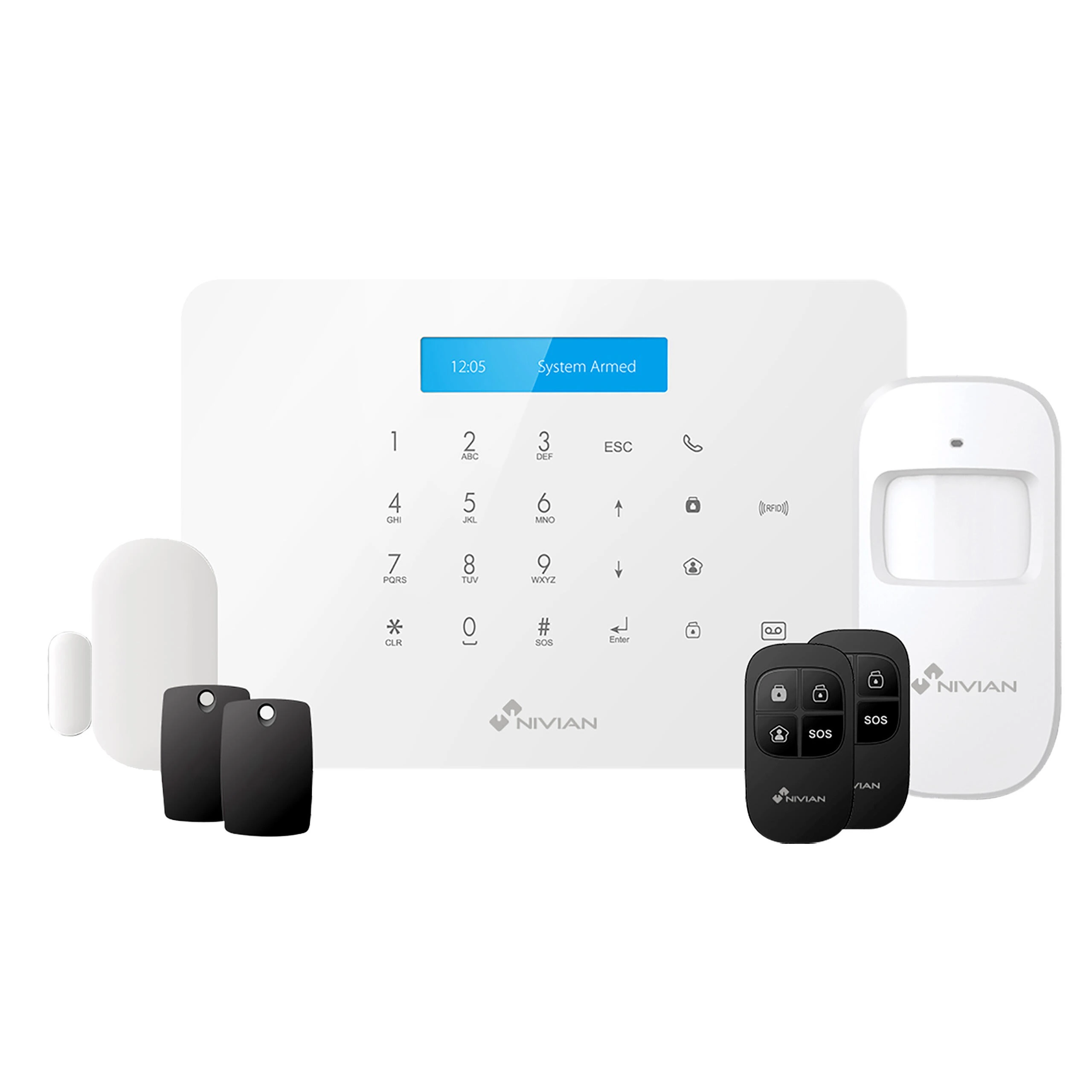  Sistema de alarma Wifi/GSM NIVIAN 
